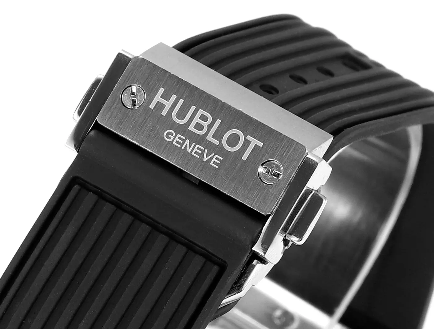 Functional GS Factory HUBLOT Spirit of Big Bang Black & Silver Limited Edition Watch – Model 642.NX.0170.RX with Rubber Strap – Best Replica Watch 5842